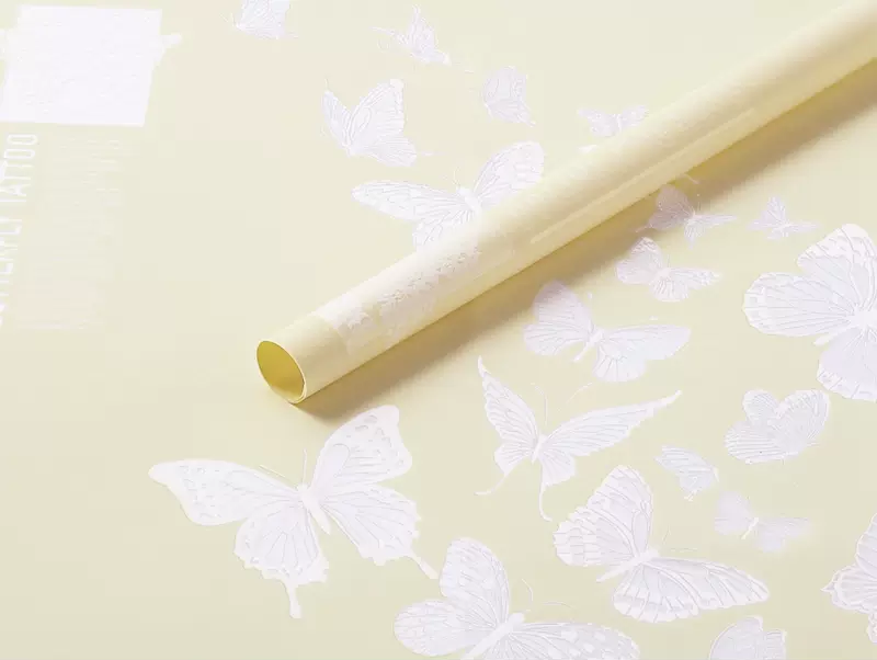 Butterfly Waterproof Gift Wrap 60 Sheets (60gsm)