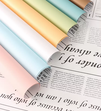 Newspaper Style Waterproof Wrap 60 Sheets (60gsm)