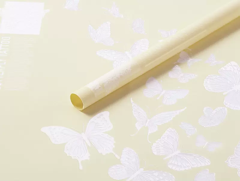 Butterfly Waterproof Gift Wrap 20 Sheets (60gsm)