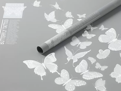 Butterfly Waterproof Gift Wrap 20 Sheets (60gsm)